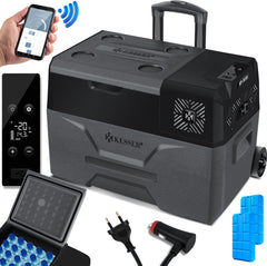 Compressor Koelbox elektrisch - Coolbox - Frigobox - 30L - Zwart •