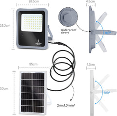 Solar wandlamp buiten - Tuinverlichting - Buitenverlichting - Grijs - Aigostar