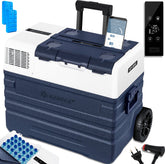Compressor Koelbox elektrisch - Coolbox - Frigobox - 52L - Blauw