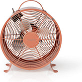 Nedis Tafelventilator - Netvoeding - Diameter: 250 mm - 20 W - 2-Snelheden - Oud Roze