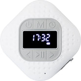 Radio - met Bluetooth - Waterbestendig - Wit - Lenco - BAR-013WH