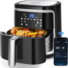 Airfryer XXL - heteluchtfriteuse - 7L - 1900W - Zwart