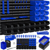 MASKO® Gereedschapswand - 45-delig - Inc. Haken - Blauw