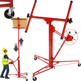 tectake® Platenlift - Platenheffer - Gipsplaten Lifter voor Binnenwerkzaamheden - Hefapparaat voor Gipsplaten en Andere Panelen - Hefgereedschap voor Deuren - Lastlifter