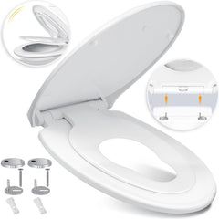 KESSER® WC bril met Soft Close Deksel - Toiletbril - Wit