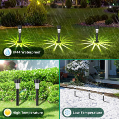 Solar Tuinverlichting - Buitenverlichting - Zonneenergie - Zwart - Aigostar •