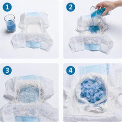 Hondenluier - L - 30-50 cm Middelomtrek - 2x12 stuks - Nobleza