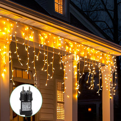 LED Lichtgordijn - Kerstversiering - Kerstverlichting - 100 LED's - Aigostar