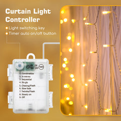 LED Lichtgordijn - Kerstversiering - Kerstverlichting - 10 m - Aigostar