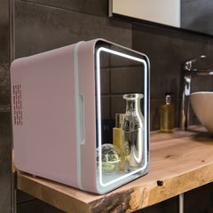 Mini koelkast - Skincare Fridge - Frigobox - 4 Liter - Roze - Olvy