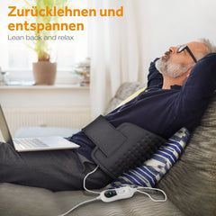 Warmtekussen rug - Warmteband - Verwarmde rugband - Antraciet - Sinnlein