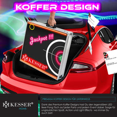 KESSER® LED Beerpong Tafel - Bierpong Tafel - Verstelbaar - Opvouwbaar