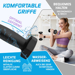 KESSER® Dumbells Set - 3 Paren (2x1, 2 & 3kg) - 12 kg totaal
