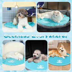 Nobleza Koelmat voor honden en katten - 60x60cm - Blauw