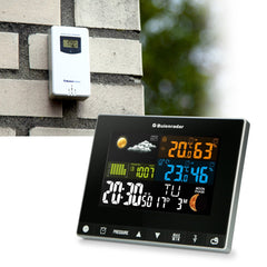 Weerstation - Binnen en buiten - Met buitensensor - Draadloos - Buienradar - BR700 •