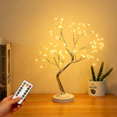 Aigostar Lichtboom met Lichttakken - USB & Batterij - Met afstandsbediening - Kersttakken - Woonkamer - Slaapkamer - Decoratie - Nachtlampje - Warm Wit Licht