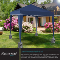 KESSER® Gewichten voor Partytent en Paviljoen - Set van 4 - Antraciet