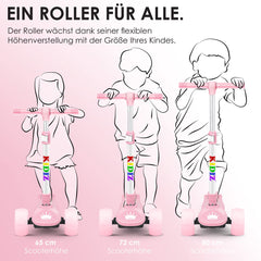 Kinderstep - Verstelbaar - Vouwbaar - Roze - KIDIZ®