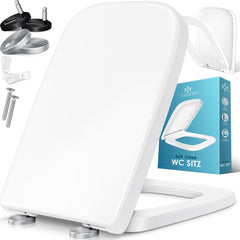 WC bril Softclose - Toiletbril - Wit - KESSER®