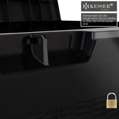 KESSER® Opbergbox 290L - Inklapbaare - Tuinkist - Antraciet •