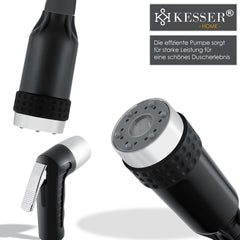 KESSER® Campingdouche - Tuindouche - Mobiele douche - Zwart