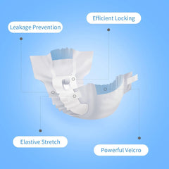 Hondenluier - L - 30-50 cm Middelomtrek - 2x12 stuks - Nobleza