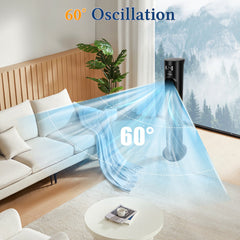 Taylor Swoden Aircooler - Luchtkoeler - Ventilator - Torenventilator - Zwart