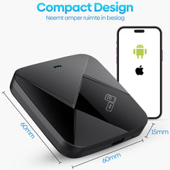 Carplay Dongle - Apple Carplay & Android Auto Dongle - Carlinkit - Wireless Carplay - Draadloos Carplay - Voor Android en Apple - Olvy