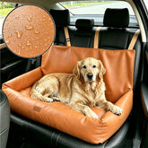 Hondenmand auto - Autostoel hond - 92x52x47 - Oranje - Nobleza