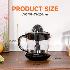 Citruspers - Elektrisch - 40W - Zwart - Aigostar •