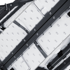 KESSER® Inklapbare Tafel - Campingtafel - Klaptafel - 183x76cm - Wit