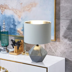 Tafellamp - Bureaulamp - Tafellamp slaapkamer - Zilver - Aigostar