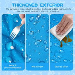 Nobleza Koelmat voor honden en katten - 140x90cm - Blauw •