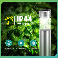 Solar Tuinverlichting - Buitenverlichting - Zonneenergie - Zilver - Aigostar •