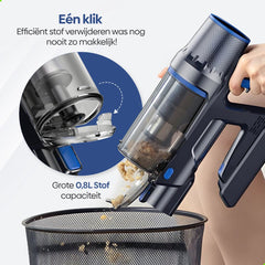Steelstofzuiger - Draadloos - Stofzuiger Zonder zak - 35KPa - 350W - Olvy •