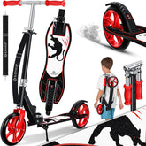 Kinderstep - Verstelbaar - Vouwbaar - Rood - KESSER