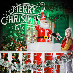 KESSER® Opblaasbare Kerstman - Kerstverlichting - Kerstdecoratie