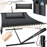 KESSER® Hangmat - Voor 2 personen - Tot 200kg - Antraciet