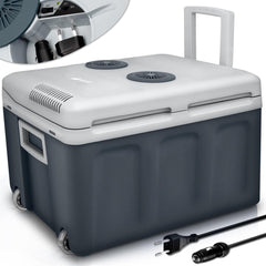 Koelbox Elektrisch – 12V en 230 volt - Coolbox - Frigobox - 40L – Grijs