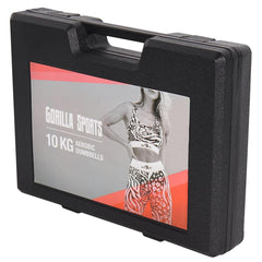 Halterset- 8 halters - 10 kg - Gorilla Sports®