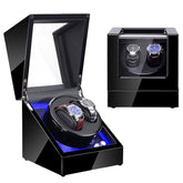 Watchwinder - Horloge doos - Horloge winder - Zwart - Olvy