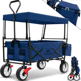 KESSER® Bolderkar - Opvouwbaar - Bolderwagen - Blauw