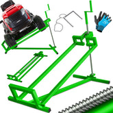 MASKO® Zitmaaierkrik 400kg Lift voor Zitmaaier - Zitmaaierlift Krik Systeem - Groen