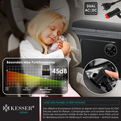 Compressor Koelbox elektrisch - Coolbox - Frigobox - 31L - Zwart •