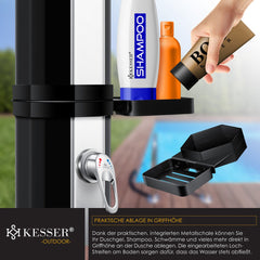 KESSER® Buitendouche - Tuindouche - Solar - 35L - Zwart