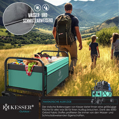 KESSER® Bolderkar - Opvouwbaar - Bolderwagen - Mintgroen