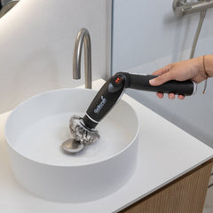 Elektrische Schoonmaakborstel – Elektrische Schrobber - Schrobborstel – Zwart - V1 - GoScrub® •