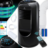 KESSER® 4in1 Mobiele airconditioning - Luchtontvochtiger - 9000BTU - Zwart •