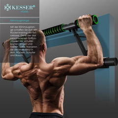 KESSER® Pull up bar - Optrekstang - Zonder schroeven - Groen