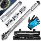 MASKO® Momentsleutel - 6-delig set - 40-210Nm - Zilver